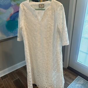 Tuckernuck White Eyelet Dress-perfect for Easter! 🐣